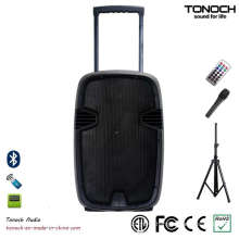 OEM 12 Inches Plastic Trolley PRO Audio with Battery